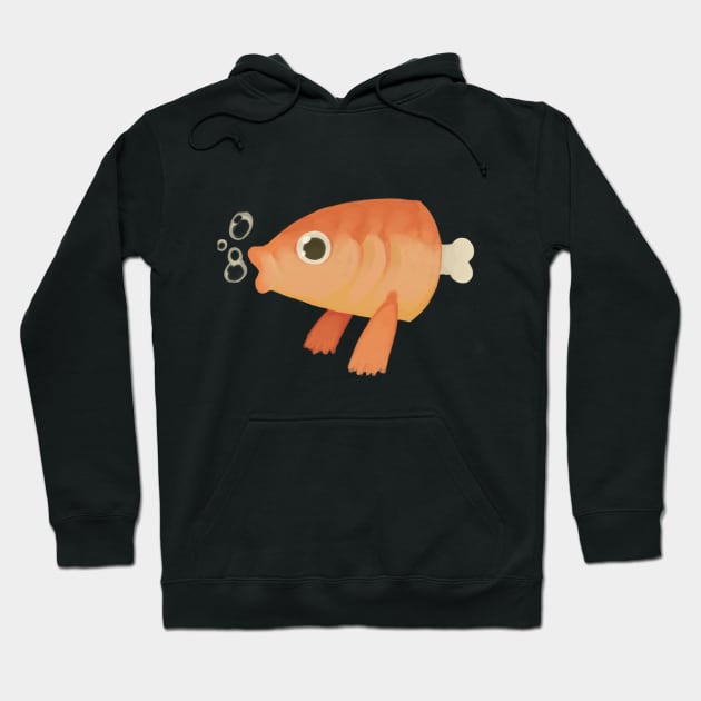 Fish Head Hoodie by YumeRabbet